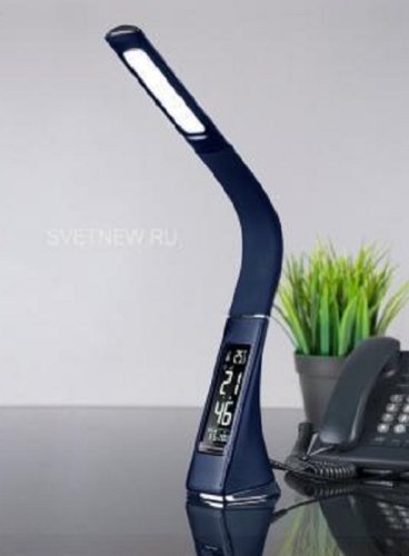 Светильник настольный диммируемый Elektrostandart TL90220 Elara 6Вт 280Лм 4500К Синий картинка 